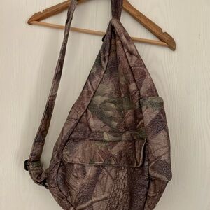 Ameribag Brown Camouflage Shoulder Bag